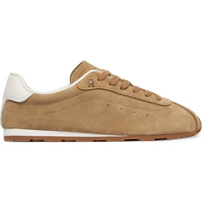Sneakers Tommy Hilfiger Th Bella Low Runner Suede FW0FW09189 Beige