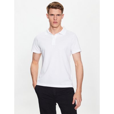 Trussardi Poloshirt Emboidered 52T00712 Weiß Regular Fit