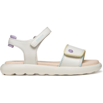 Sandalen Geox J Sandal Puffypop Gi J65MSC 05402 C0653 S Weiß