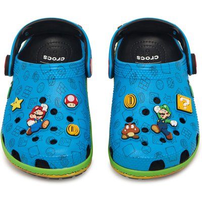 Pantoletten Crocs Super Mario Core Classic Clog Kids 212140 Bunt