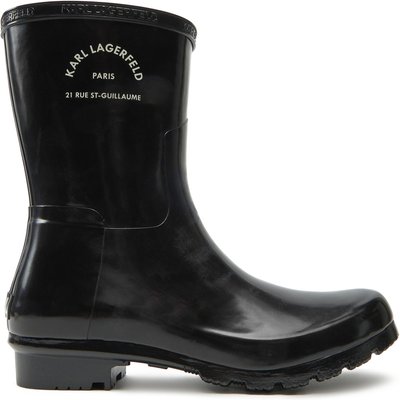 Gummistiefel KARL LAGERFELD KL47075S Schwarz