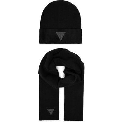 Set Schal und Mütze Guess GFBOXM P6103 Schwarz