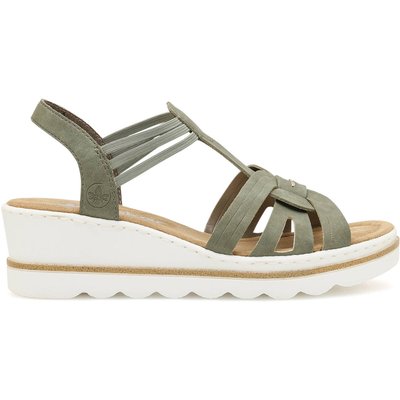 Sandalen Rieker 67459-52 Grün