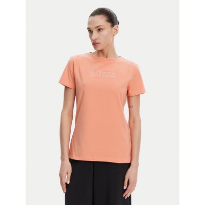 Guess T-Shirt V3BI11 J1314 Orange Regular Fit