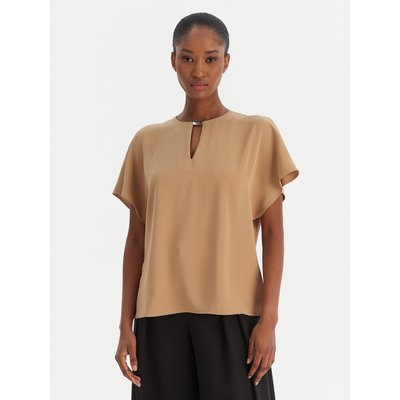 Calvin Klein Bluse LV044E902G Beige Regular Fit