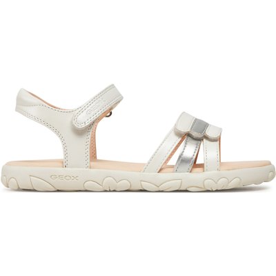 Sandalen Geox J Sandal Haiti Girl J458ZD 000NF C0459 D Weiß