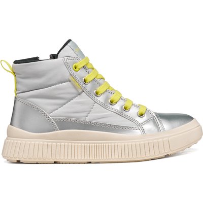 Schnürschuhe Geox J Laquinny Girl B Abx J661JA 0NFFU C0598 M Silberfarben