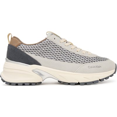Sneakers Calvin Klein Hike Runner Lace Up Techmix YW0YW02030 Beige