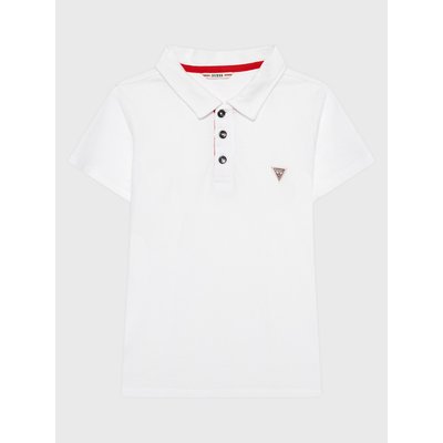 Guess Poloshirt L2GP02 KAPY0 Weiß Regular Fit
