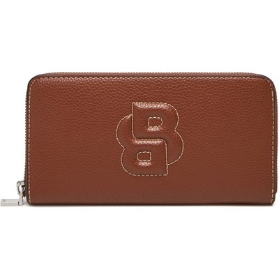 Geldbörse BOSS Anett Ziparound 50536354 Braun