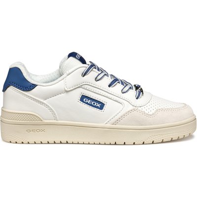 Sneakers Geox J Washiba Boy J55LQD 05422 C0899 S Weiß