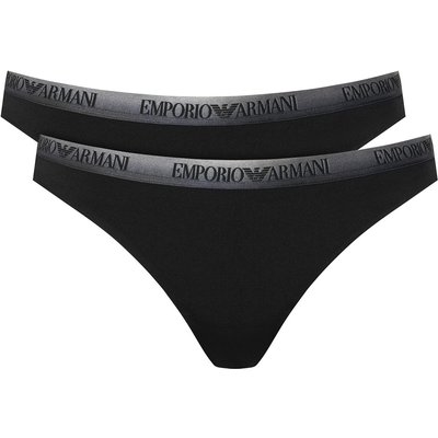 Emporio Armani Underwear Brazilian-Panty-Set EW000402 AF25572 UC001 Schwarz