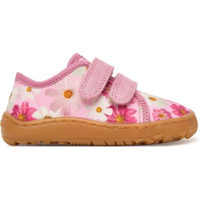 Hausschuhe Froddo Barefoot Canvas G1700440-9 M Rosa