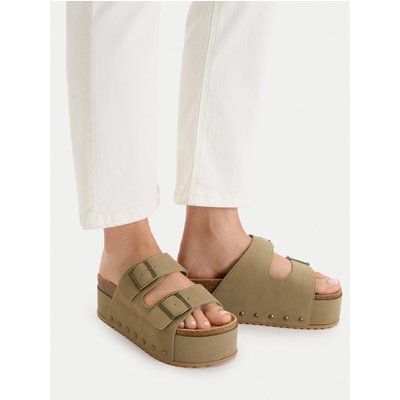 Pantoletten DeeZee CEO-WS069 Beige