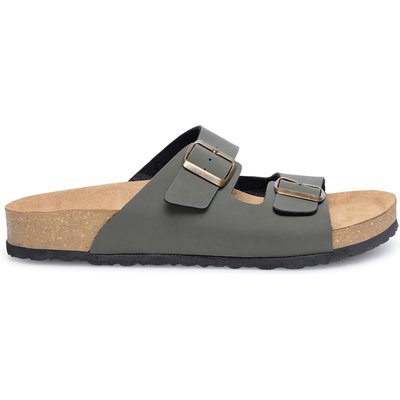 Pantoletten Inblu NU000012 022 Khakifarben