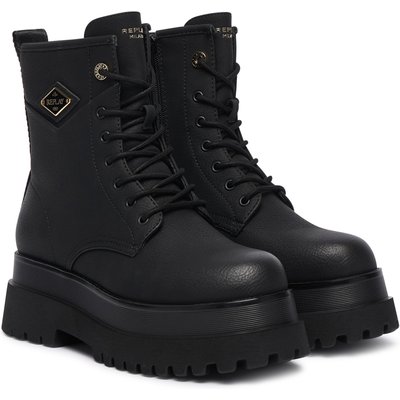 Schnürstiefeletten REPLAY GWL72 .000.C000WS Schwarz