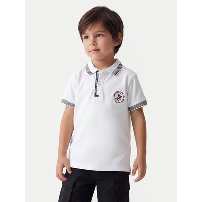 Beverly Hills Polo Club Poloshirt P-SS26B-P424108 Weiß Regular Fit