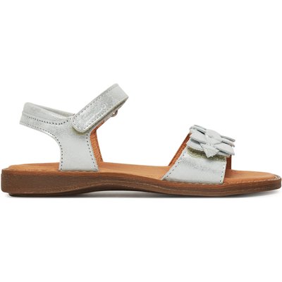 Sandalen Froddo Lore Flowers G3150251-26 S Silberfarben