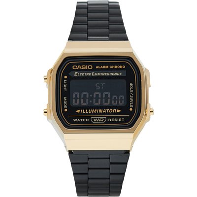 Uhr Casio Vintage A168WEGB-1BEF Schwarz