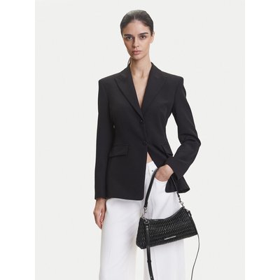Handtasche Calvin Klein Jeans Ruched Layla Shoulder Bag LV04K3088G Schwarz
