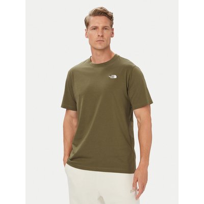 The North Face T-Shirt Evolution Simple Dome NF0A8CZ2 Khakifarben Regular Fit