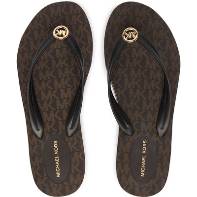 Zehentrenner MICHAEL Michael Kors Posie Flip Flop 40S6PSFA2Q Braun