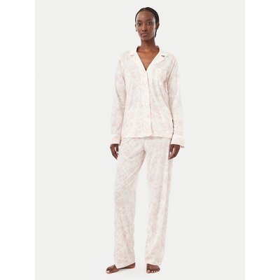 LAUREN RALPH LAUREN Pyjama ILN92540 Hellrosa Regular Fit