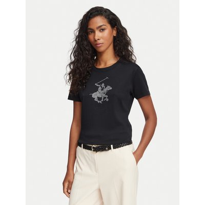 Beverly Hills Polo Club T-Shirt L1608-HR Schwarz Regular Fit