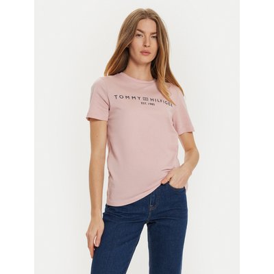 Tommy Hilfiger T-Shirt WW0WW40276 Rosa Regular Fit