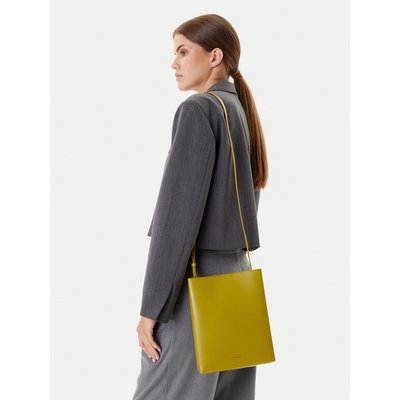 Handtasche Calvin Klein Line Ns Crossbody Lth Bag LV04F3005G Grün