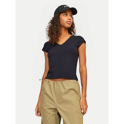 JJXX T-Shirt Hayden 12249361 Schwarz Slim Fit