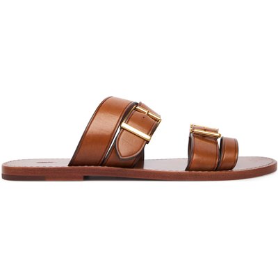 Pantoletten Polo Ralph Lauren 818P01589001 Braun