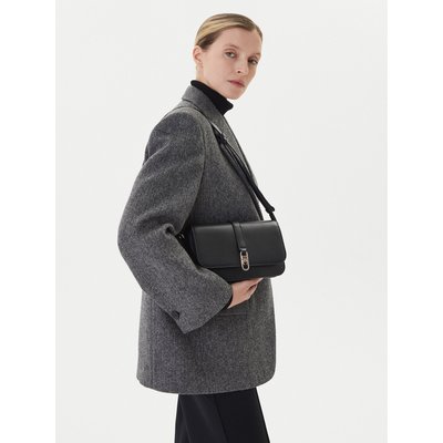Handtasche Tommy Hilfiger Th Libre Flap Crossover AW0AW17723 Schwarz