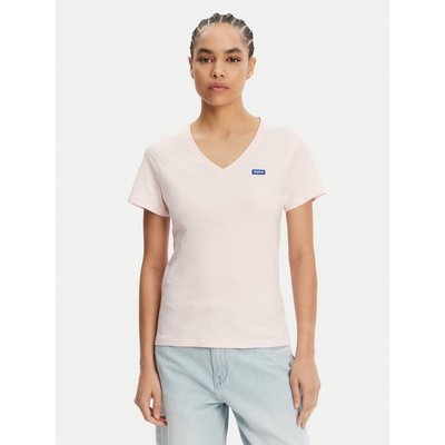 HUGO T-Shirt Classic 50513667 Hellrosa Slim Fit