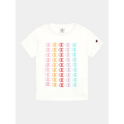 Champion T-Shirt 404618 Weiß Regular Fit