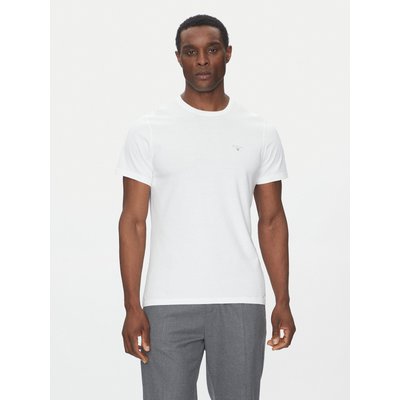 Barbour T-Shirt Tartan MTS0670WH11 Weiß Tailored Fit
