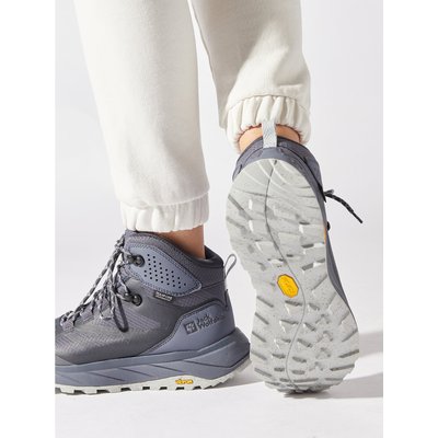 Trekkingschuhe Jack Wolfskin Terraventure Texapore Mid W 4049991 Grau