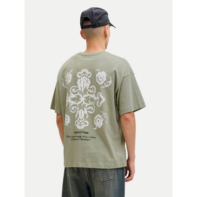 Jack & Jones T-Shirt Montauk Back 12290892 Grün Regular Fit