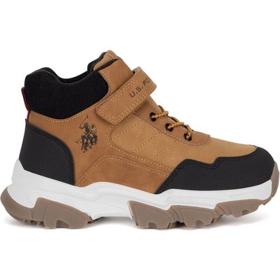Schnürschuhe U.S. Polo Assn. KASPER001K/DY1 Braun