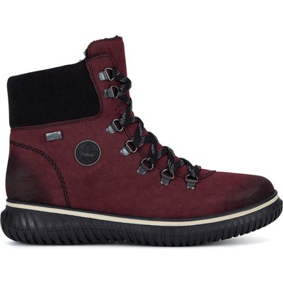 Schnürschuhe Rieker 74247-35 Dunkelrot