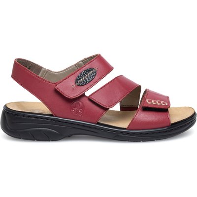 Sandalen Rieker 64573-33 Rot