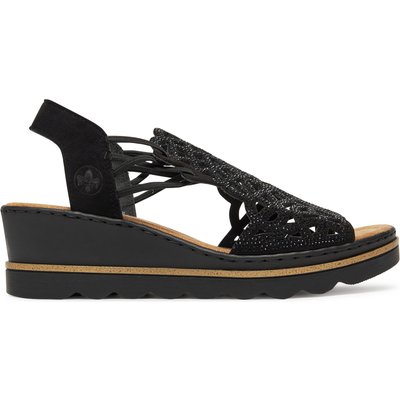 Sandalen Rieker CEO-67465-00 Schwarz