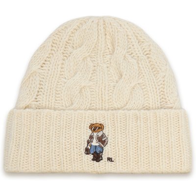 Mütze Polo Ralph Lauren 455P23848001 Creme