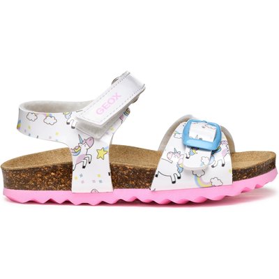 Sandalen Geox B Chalki B922RA 0FCHH C1000 S Weiß
