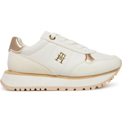 Sneakers Tommy Hilfiger Low Cut Lace-Up Sneaker T3A9-33759-1355 M Weiß
