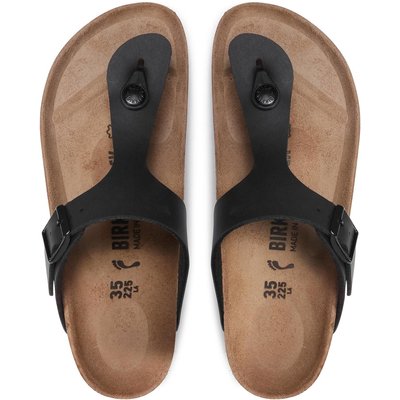 Zehentrenner Birkenstock Gizeh 0043693 Schwarz