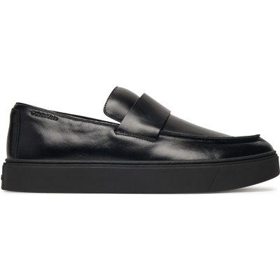 Halbschuhe Calvin Klein Hybrid Clean Cup Loafer Band Lth HM0HM02250 Schwarz