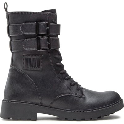 Schnürstiefeletten Geox J Casey G. B J2620B 000BC C9999 D Schwarz