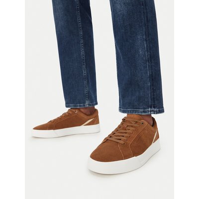Sneakers Tommy Hilfiger Th Court Premium Suede FM0FM05880 Braun