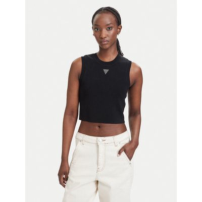 Guess Top W4GZ34 Z3F40 Schwarz Slim Fit